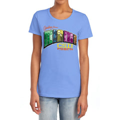 CSI: Miami Greeting From Miami Women's 18/1 Cotton Short-Sleeve T-Shirt