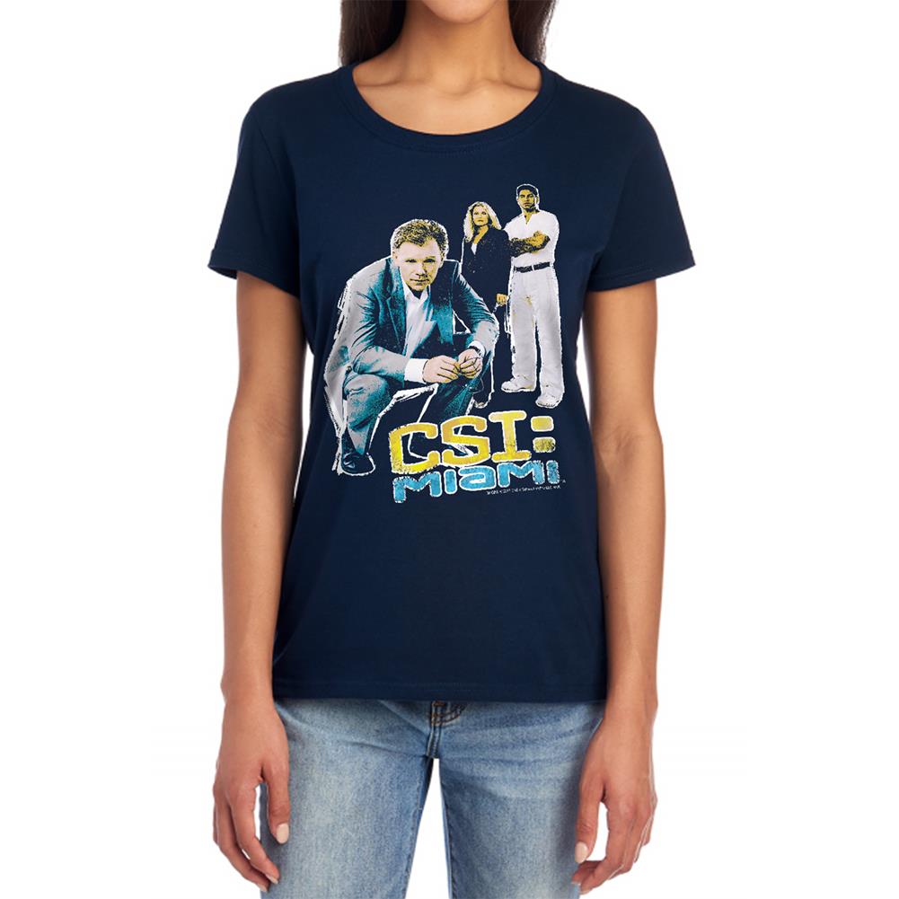 CSI: Miami In Perspective Women's 18/1 Cotton Short-Sleeve T-Shirt