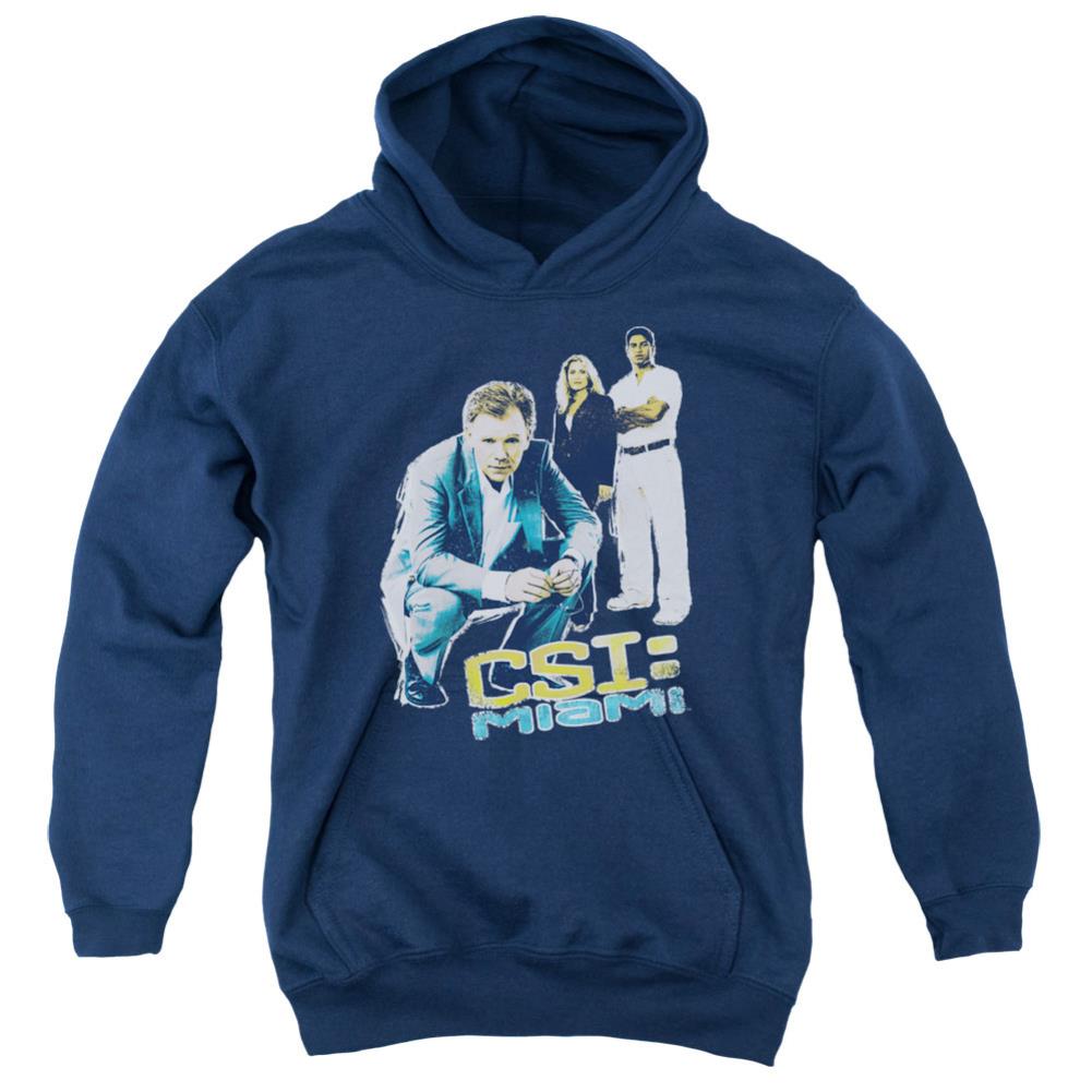 CSI: Miami In Perspective Youth Cotton Poly Pull-Over Hoodie