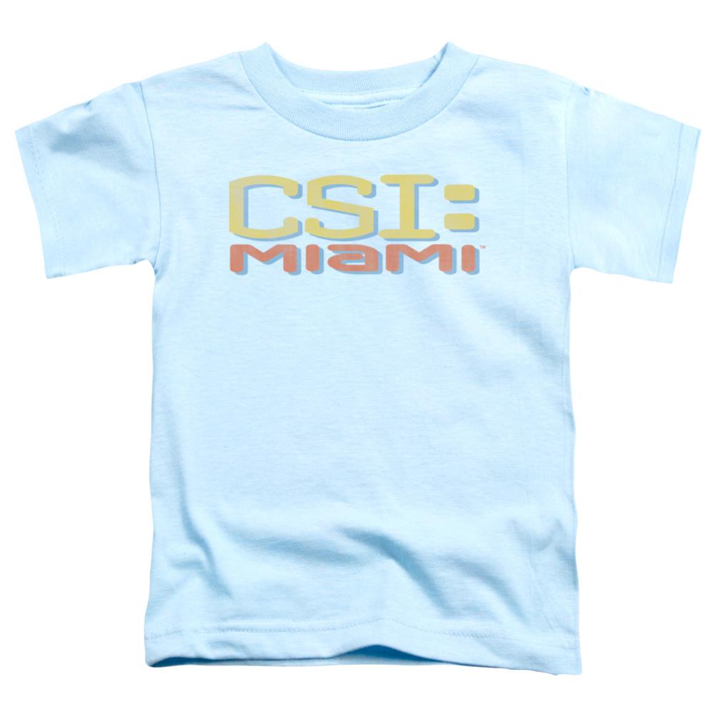CSI: Miami Logo Distressed Toddler 18/1 Cotton Short-Sleeve T-Shirt