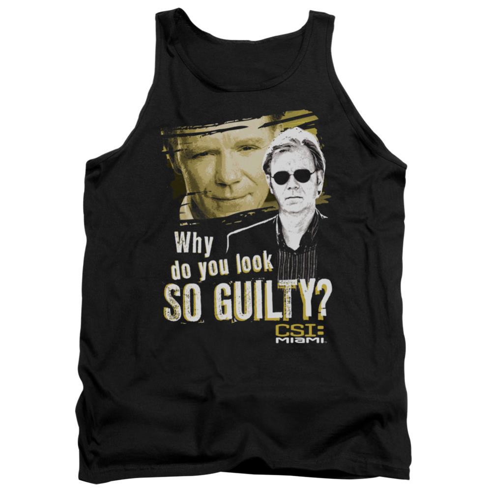 CSI: Miami So Guilty Men's 18/1 Cotton Tank Top
