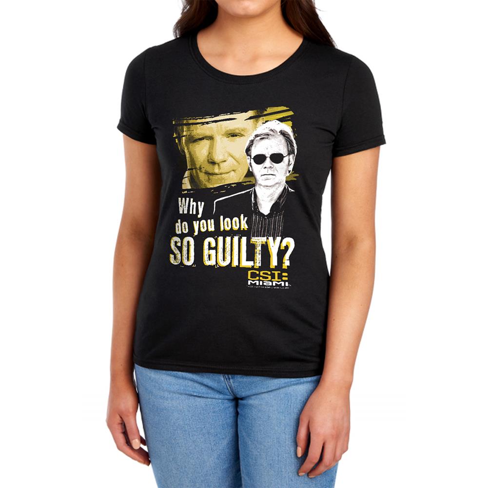 CSI: Miami So Guilty Women's 18/1 Cotton Short-Sleeve T-Shirt