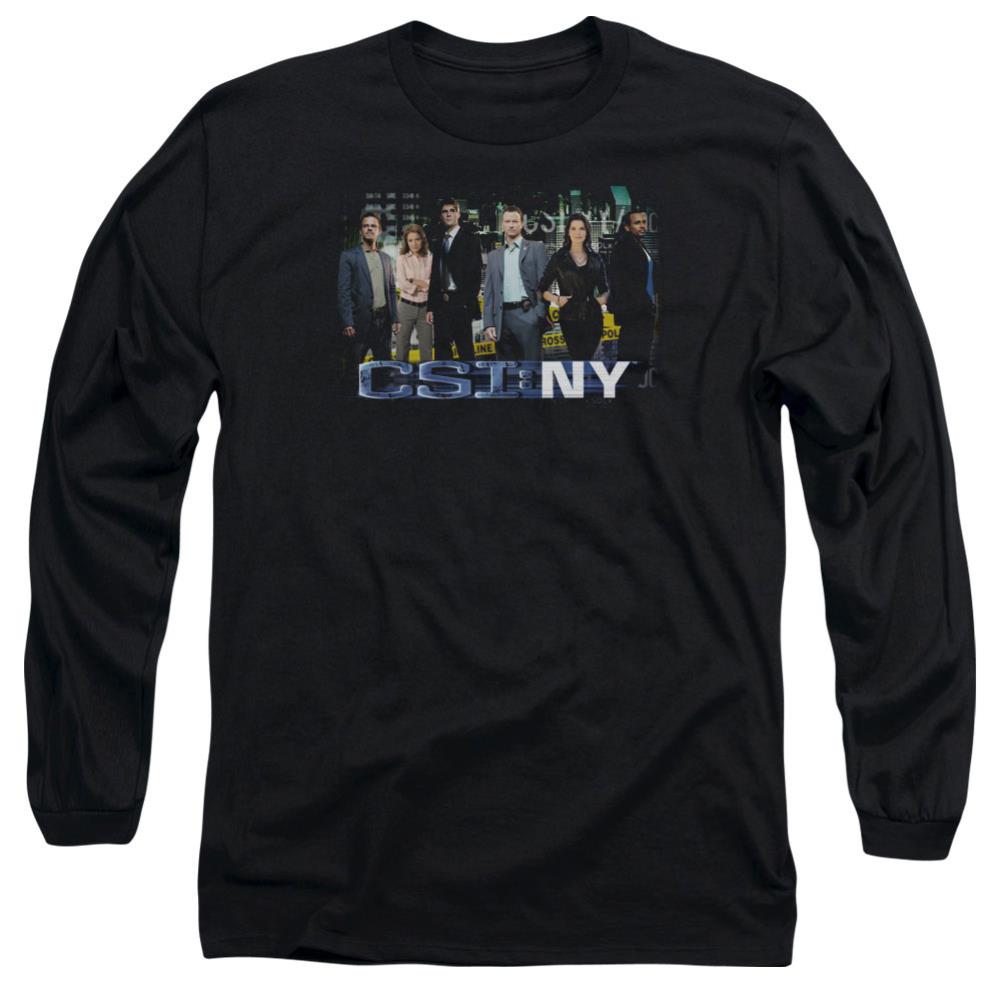 CSI: NY Cast Men's 18/1 Cotton Long-Sleeve T-Shirt