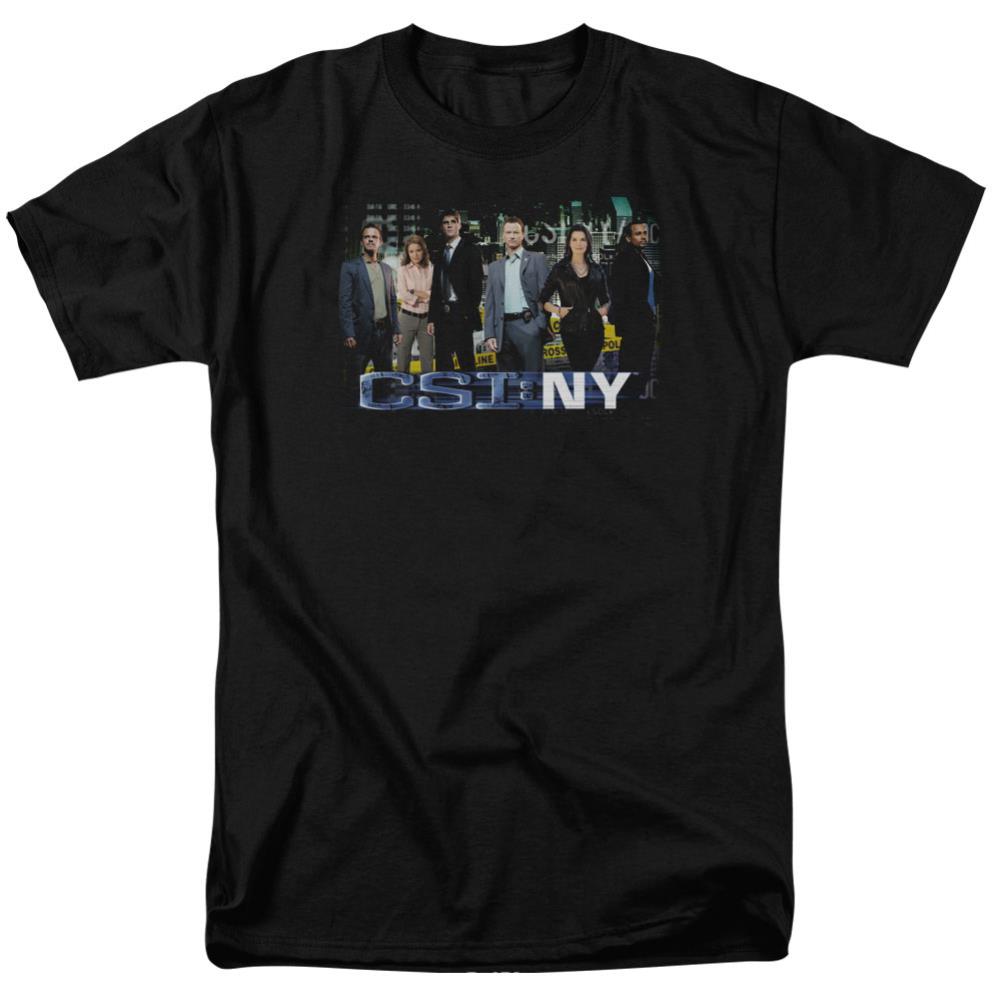 CSI: NY Cast Men's 18/1 Cotton Short-Sleeve T-Shirt