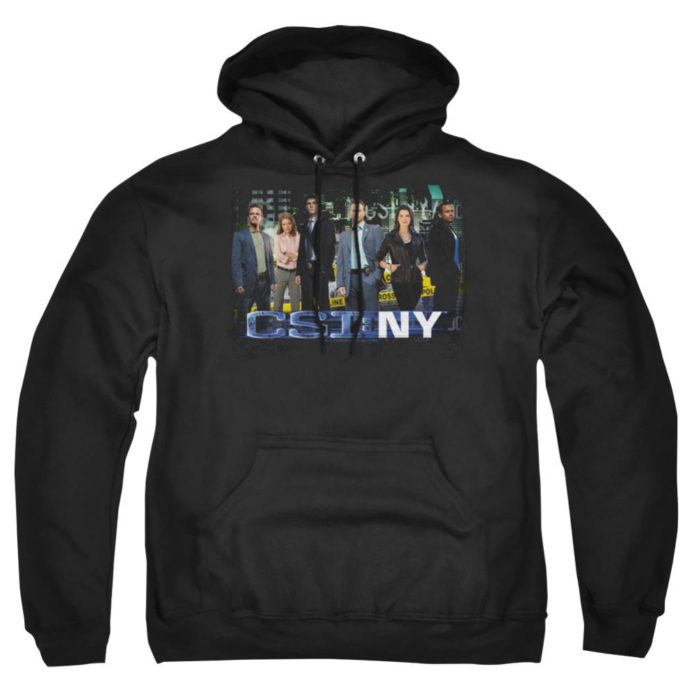 CSI: NY Cast Men's Pull-Over 75 25 Poly Hoodie