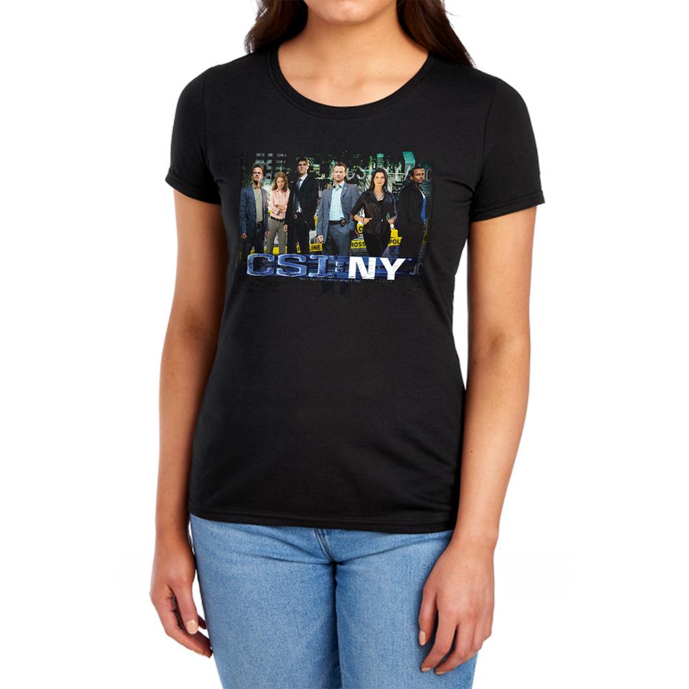 CSI: NY Cast Women's 18/1 Cotton Short-Sleeve T-Shirt