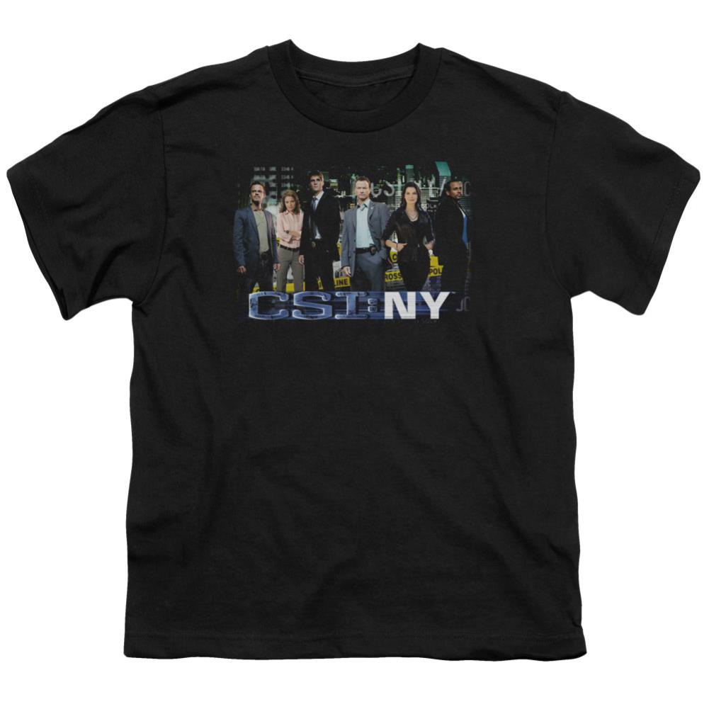 CSI: NY Cast Youth 18/1 100% Cotton Short-Sleeve T-Shirt