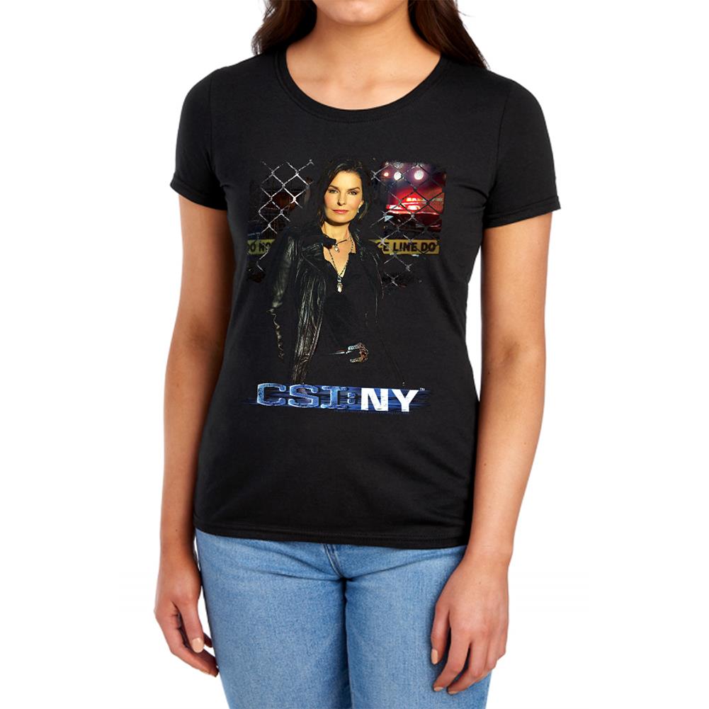 CSI: NY Jo Women's 18/1 Cotton Short-Sleeve T-Shirt
