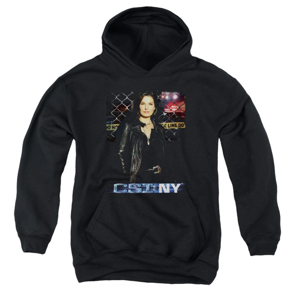 CSI: NY Jo Youth Cotton Poly Pull-Over Hoodie
