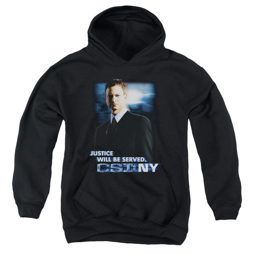 CSI: NY Justice Served Youth Cotton Poly Pull-Over Hoodie