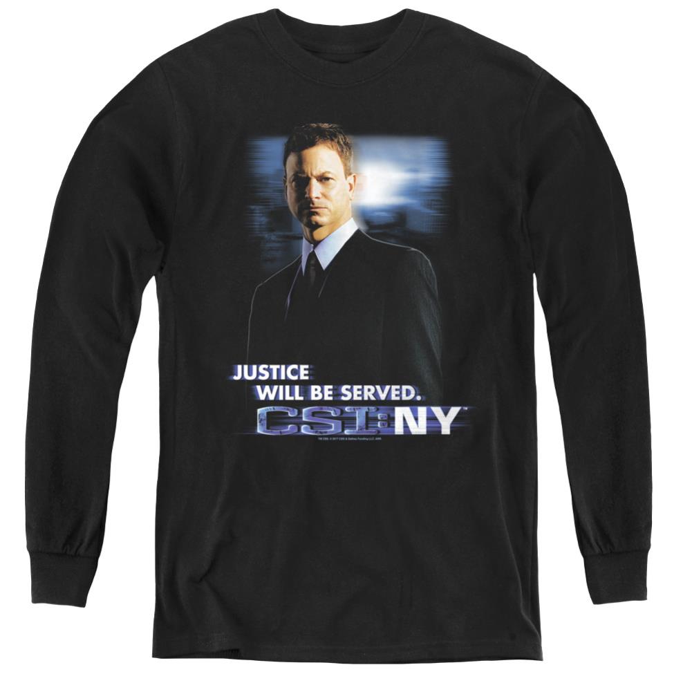 CSI: NY Justice Served Youth Long-Sleeve T-Shirt