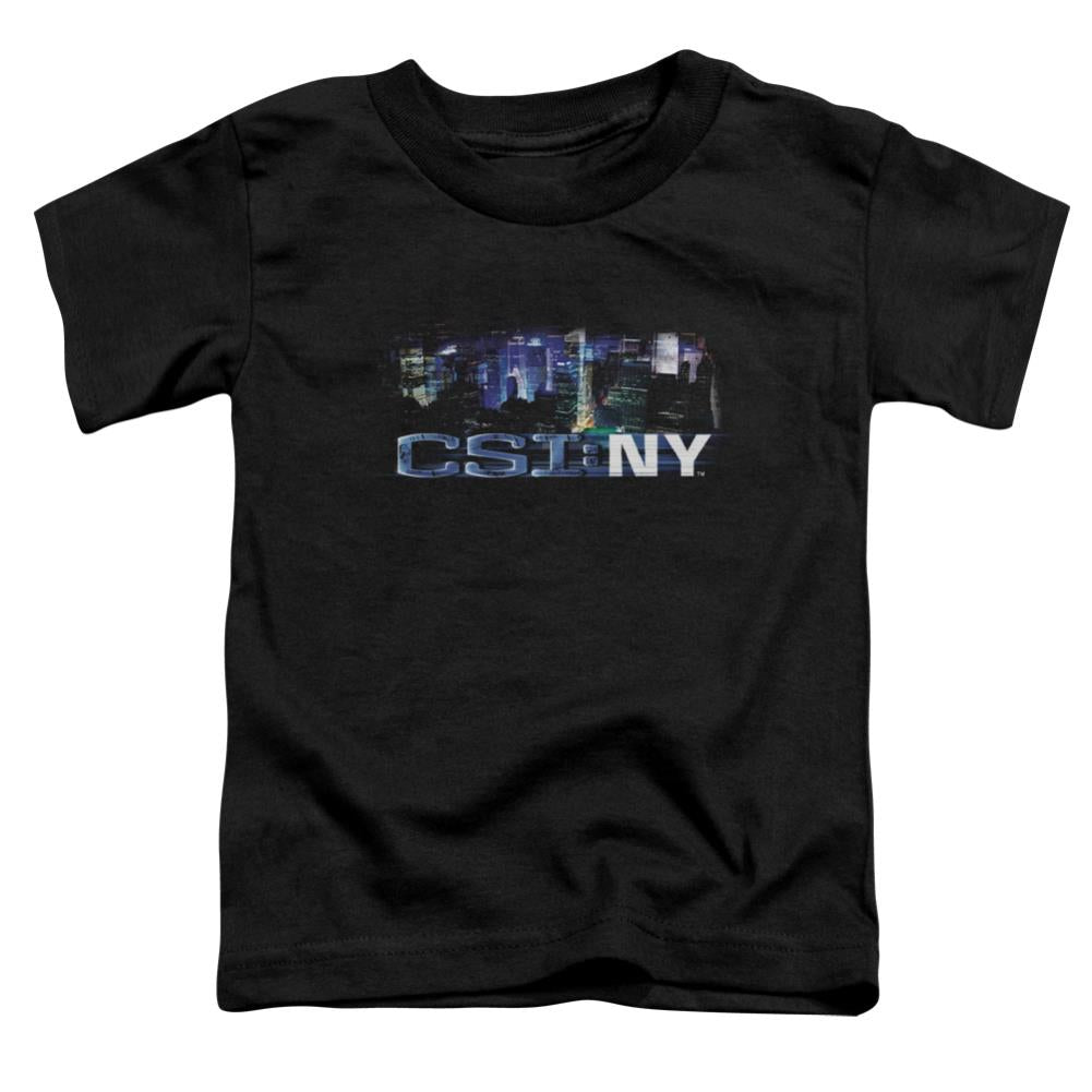 CSI: NY Never Rests Toddler 18/1 Cotton Short-Sleeve T-Shirt