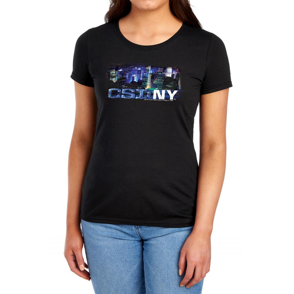CSI: NY Never Rests Women's 18/1 Cotton Short-Sleeve T-Shirt