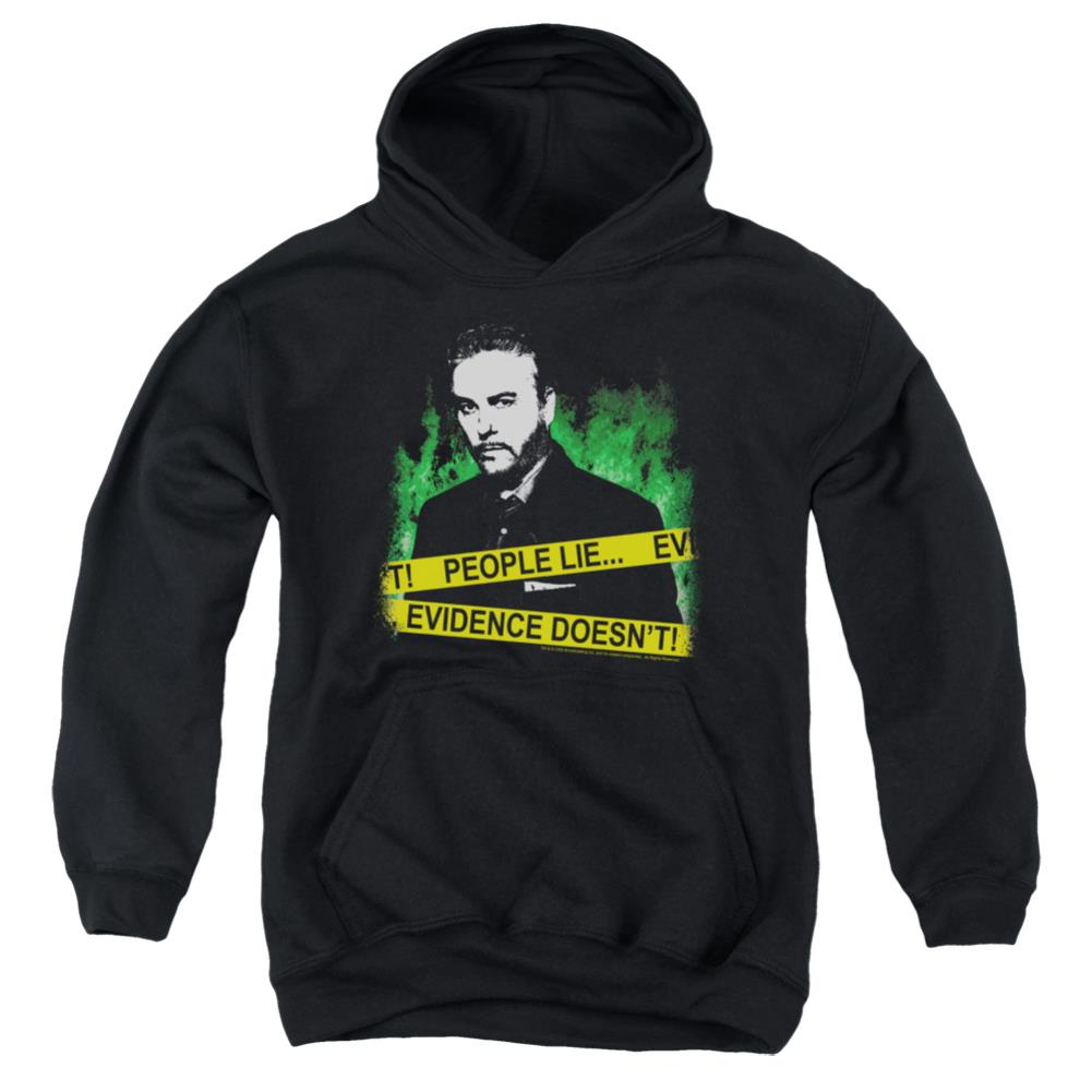 CSI People Lie Youth Cotton Poly Pull-Over Hoodie