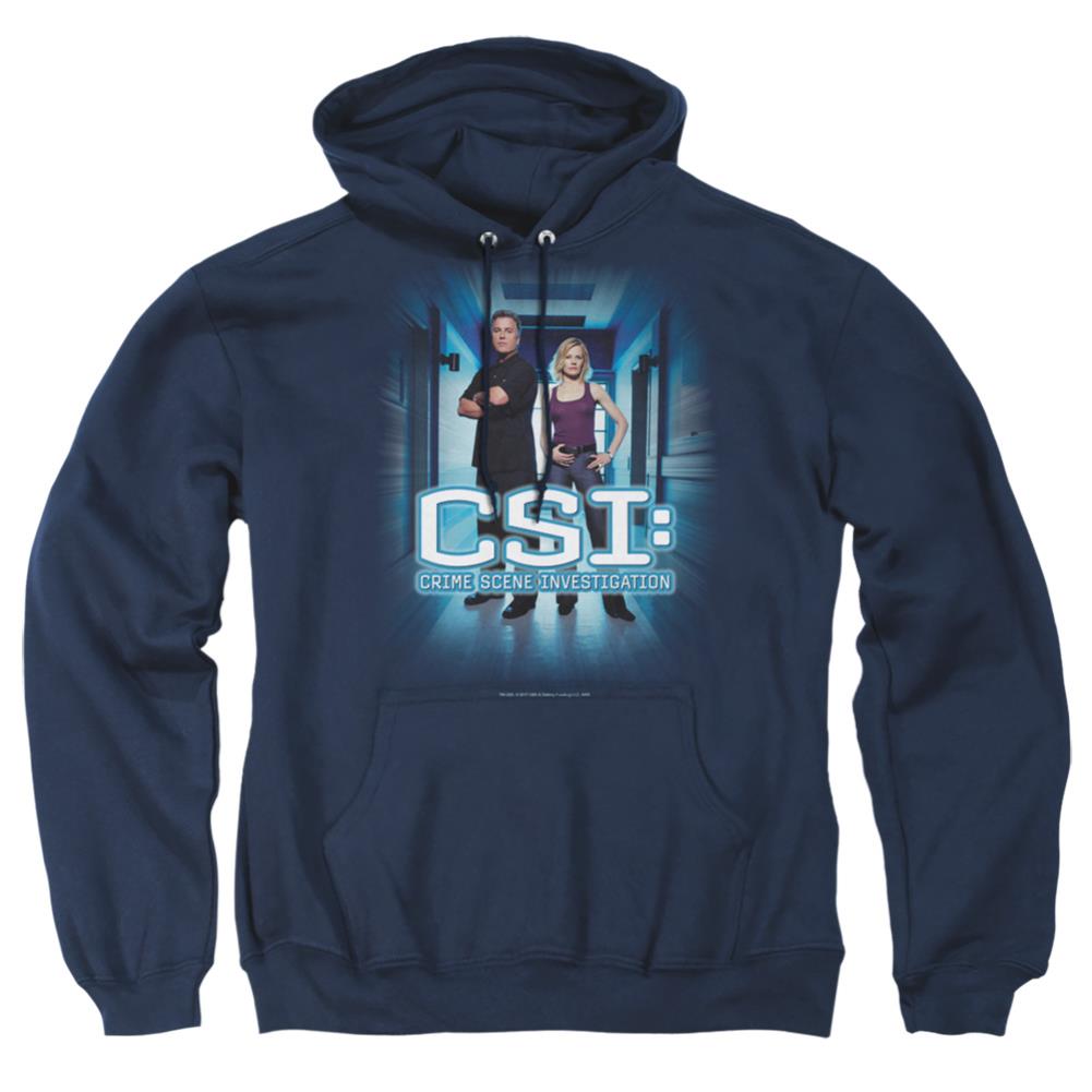 CSI Serious Business Men's Pull-Over 75 25 Poly Hoodie