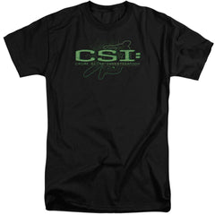 CSI Sketchy Shadow Men's 18/1 Tall Cotton Short-Sleeve T-Shirt