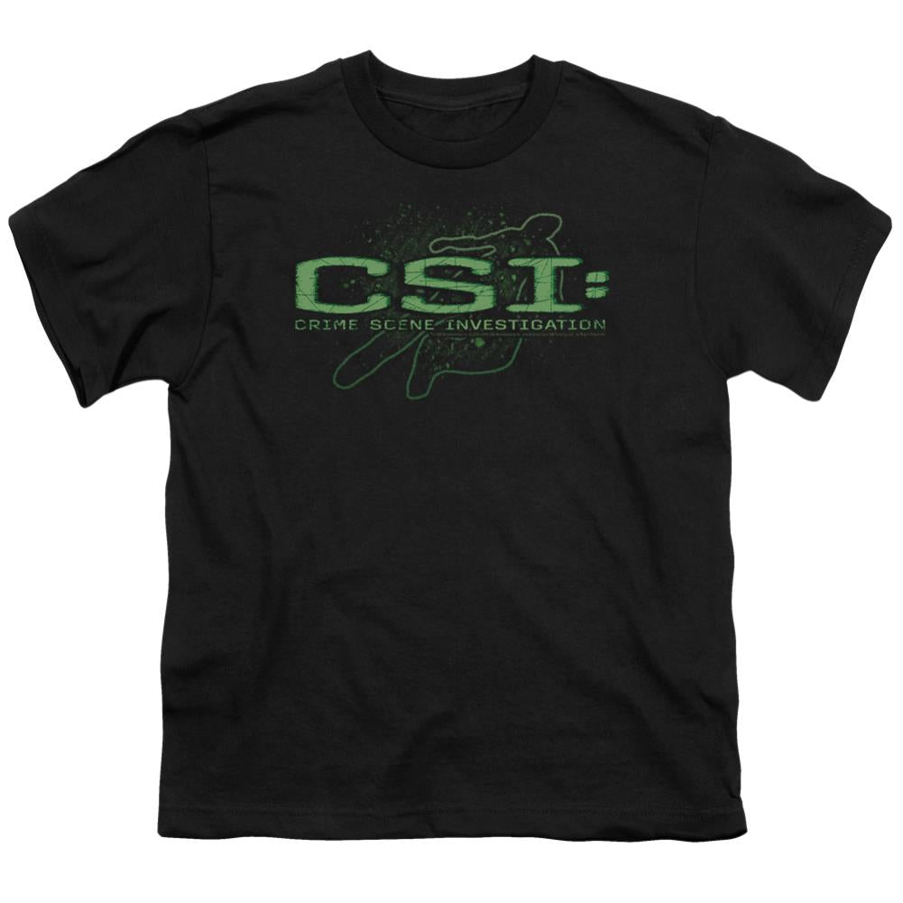 CSI Sketchy Shadow Youth 18/1 100% Cotton Short-Sleeve T-Shirt