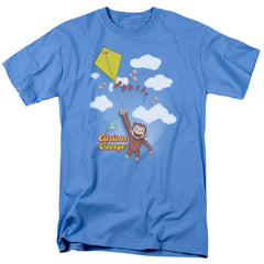 Curious George Flight Men's 18/1 Cotton Short-Sleeve T-Shirt