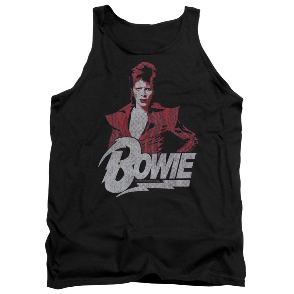 David Bowie Diamond David Men's 18/1 Cotton Tank Top