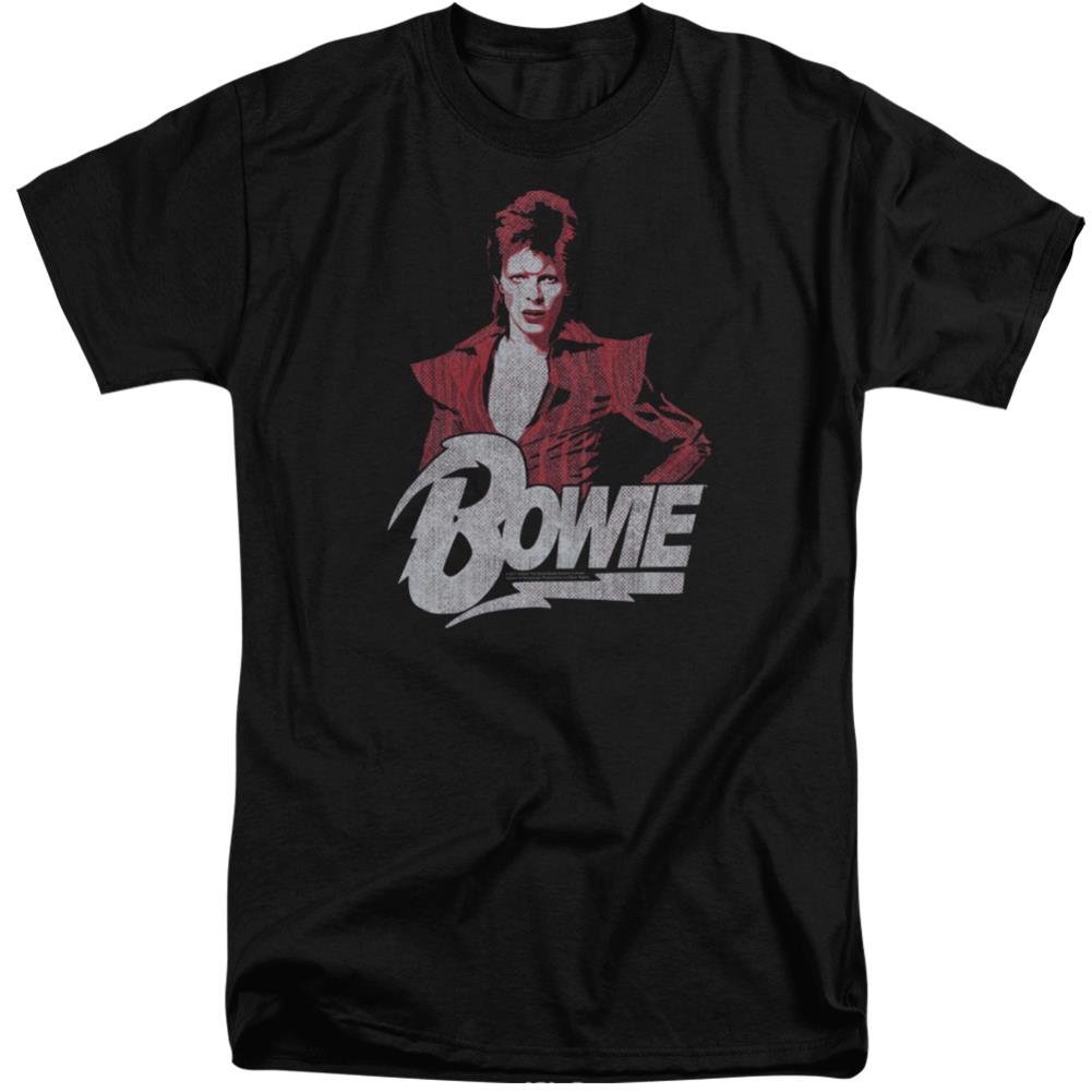 David Bowie Diamond David Men's 18/1 Tall Cotton Short-Sleeve T-Shirt