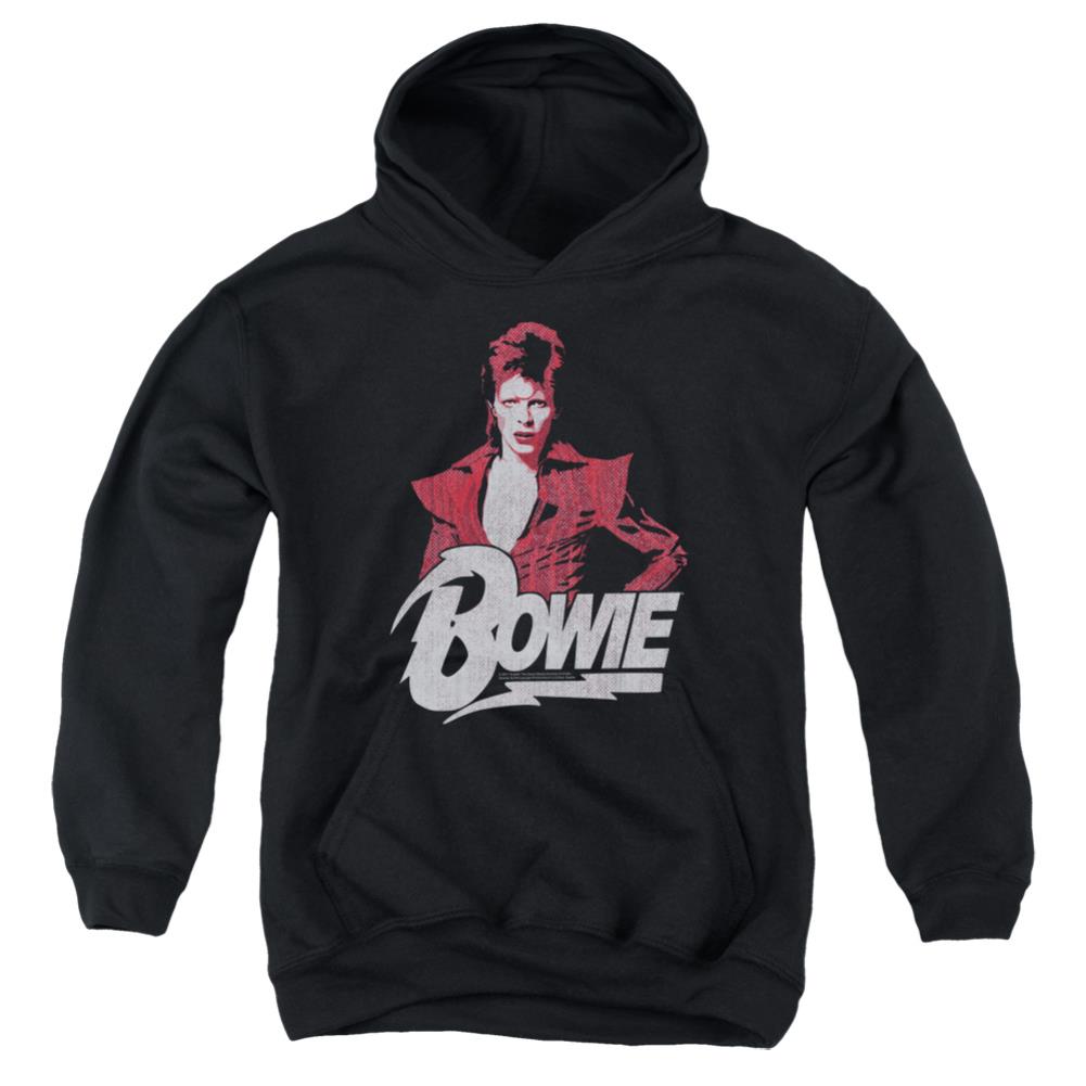 David Bowie Diamond David Youth Cotton Poly Pull-Over Hoodie