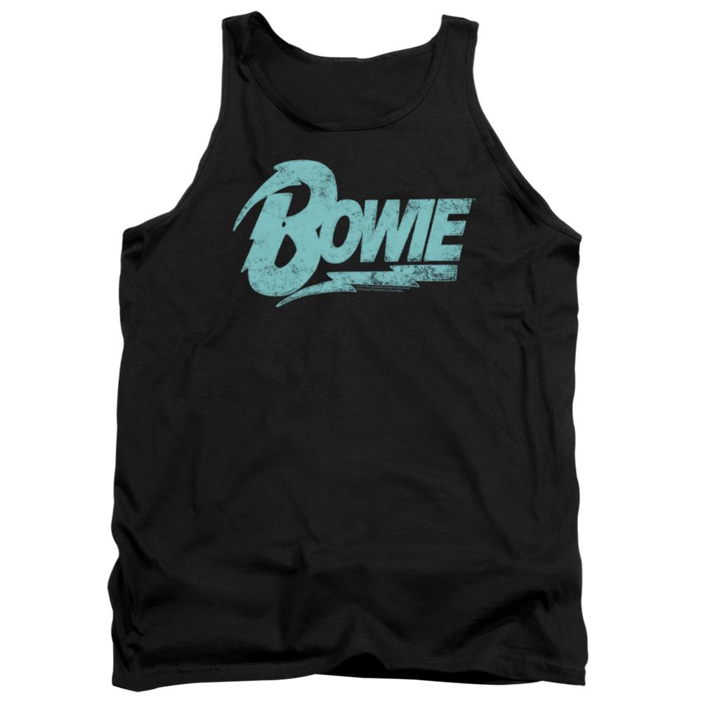 David Bowie Logo Men's 18/1 Cotton Tank Top