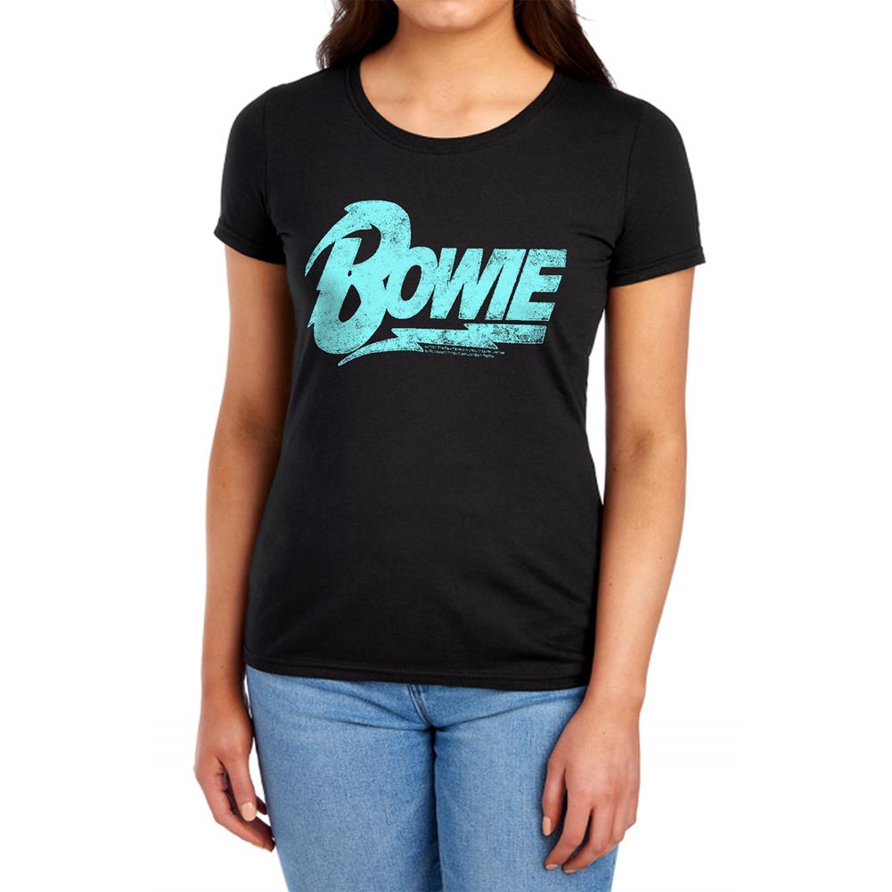 David Bowie Logo Women's 18/1 Cotton Short-Sleeve T-Shirt