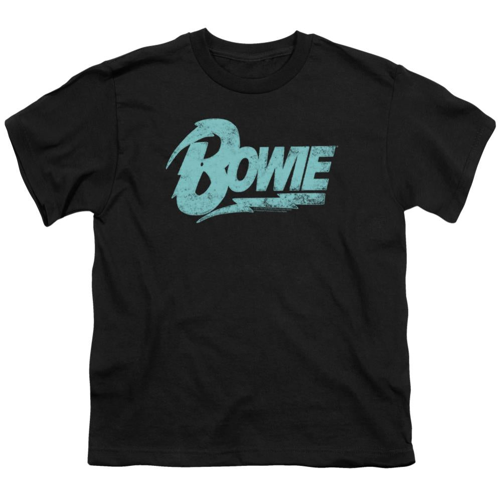 David Bowie Logo Youth 18/1 100% Cotton Short-Sleeve T-Shirt