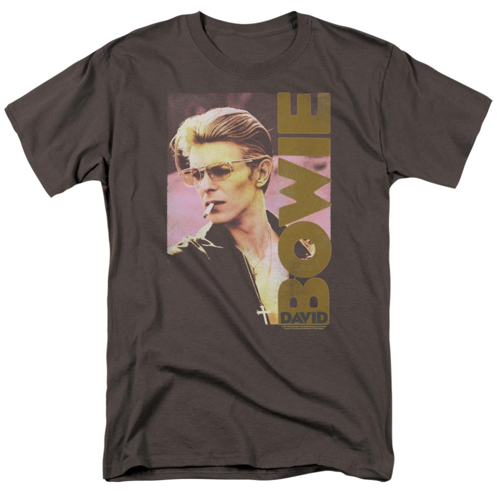 David Bowie Smokin Men's 18/1 Cotton Short-Sleeve T-Shirt