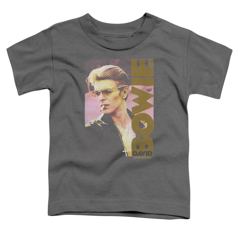 David Bowie Smokin Toddler 18/1 Cotton Short-Sleeve T-Shirt