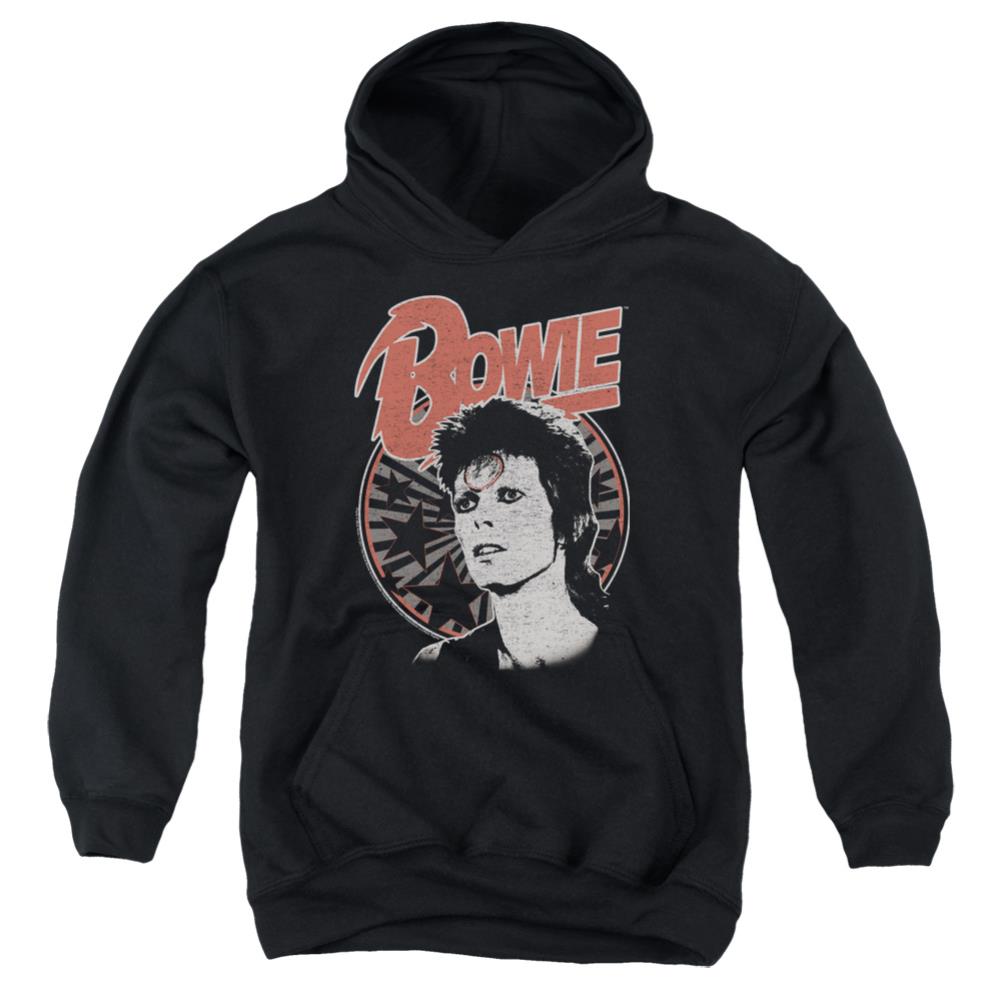 David Bowie Space Oddity Youth Cotton Poly Pull-Over Hoodie