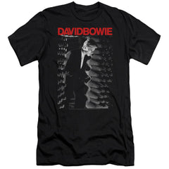 David Bowie Station To Station Men's Ultra-Soft 30/1 Cotton Slim Short-Sleeve T-Shirt