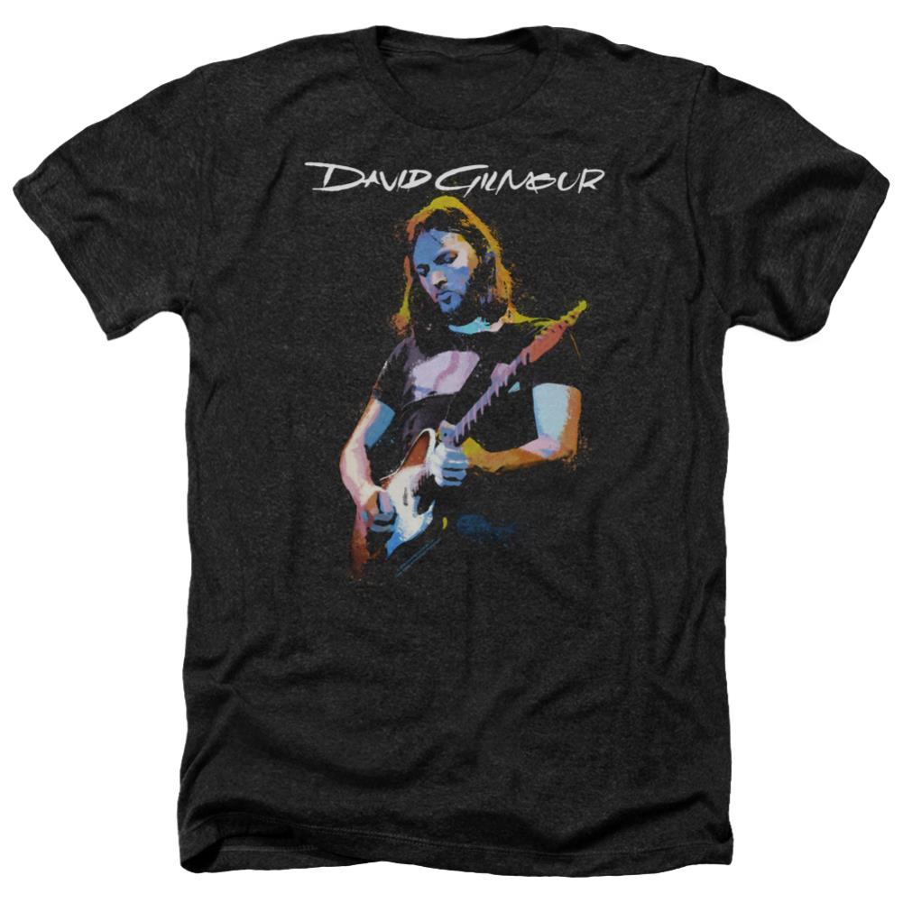 David Gilmour Guitar Gilmour Men's 30/1 Heather 60 40 Poly Short-Sleeve T-Shirt