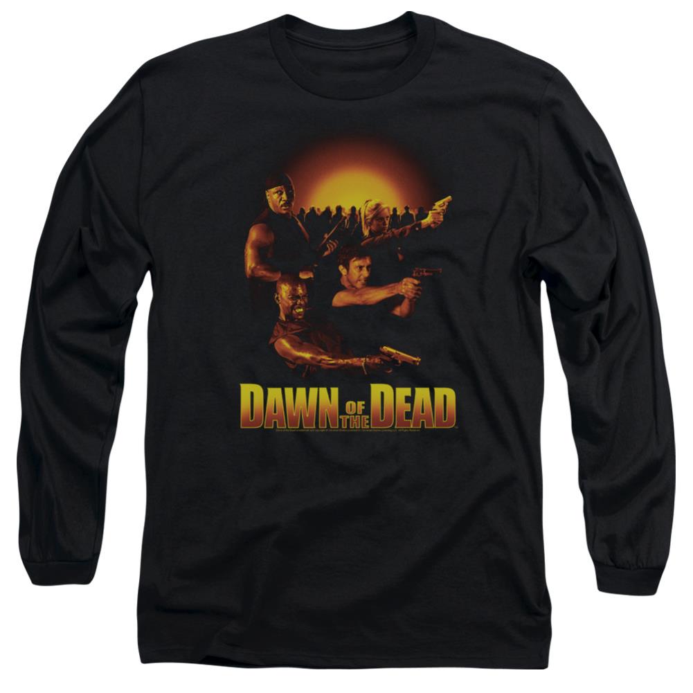 Dawn Of The Dead Dawn Collage Men's 18/1 Cotton Long-Sleeve T-Shirt