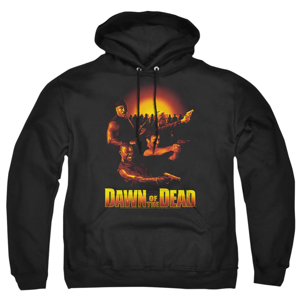 Dawn Of The Dead Dawn Collage Men's Pull-Over 75 25 Poly Hoodie