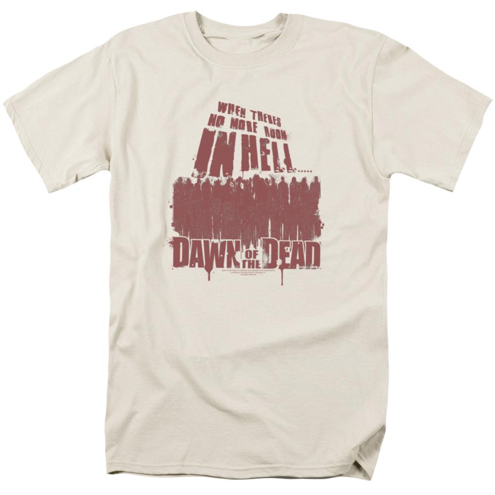 Dawn Of The Dead  No More Room Men's 18/1 Cotton Short-Sleeve T-Shirt