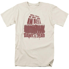 Dawn Of The Dead  No More Room Men's 18/1 Cotton Short-Sleeve T-Shirt