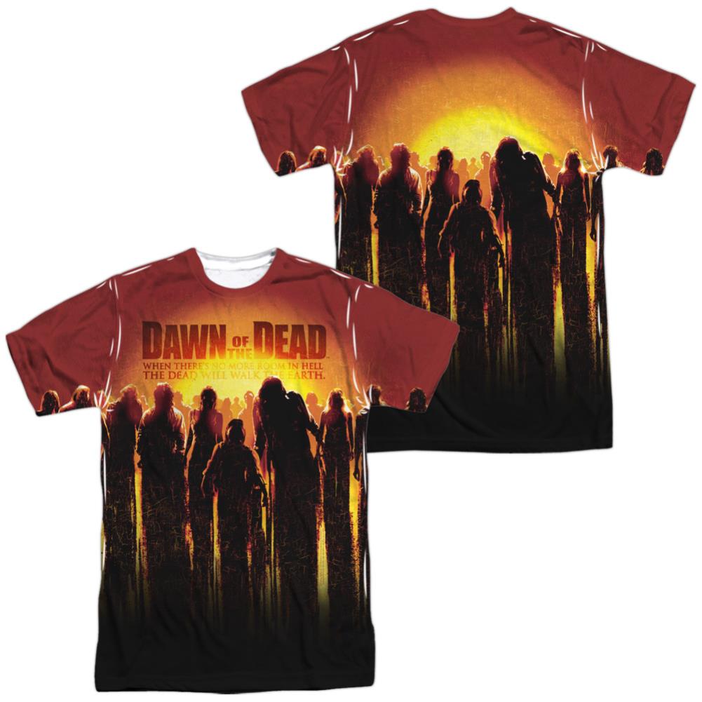 Dawn Of The Dead Swarm Men's Regular Fit Polyester Short-Sleeve T-Shirt