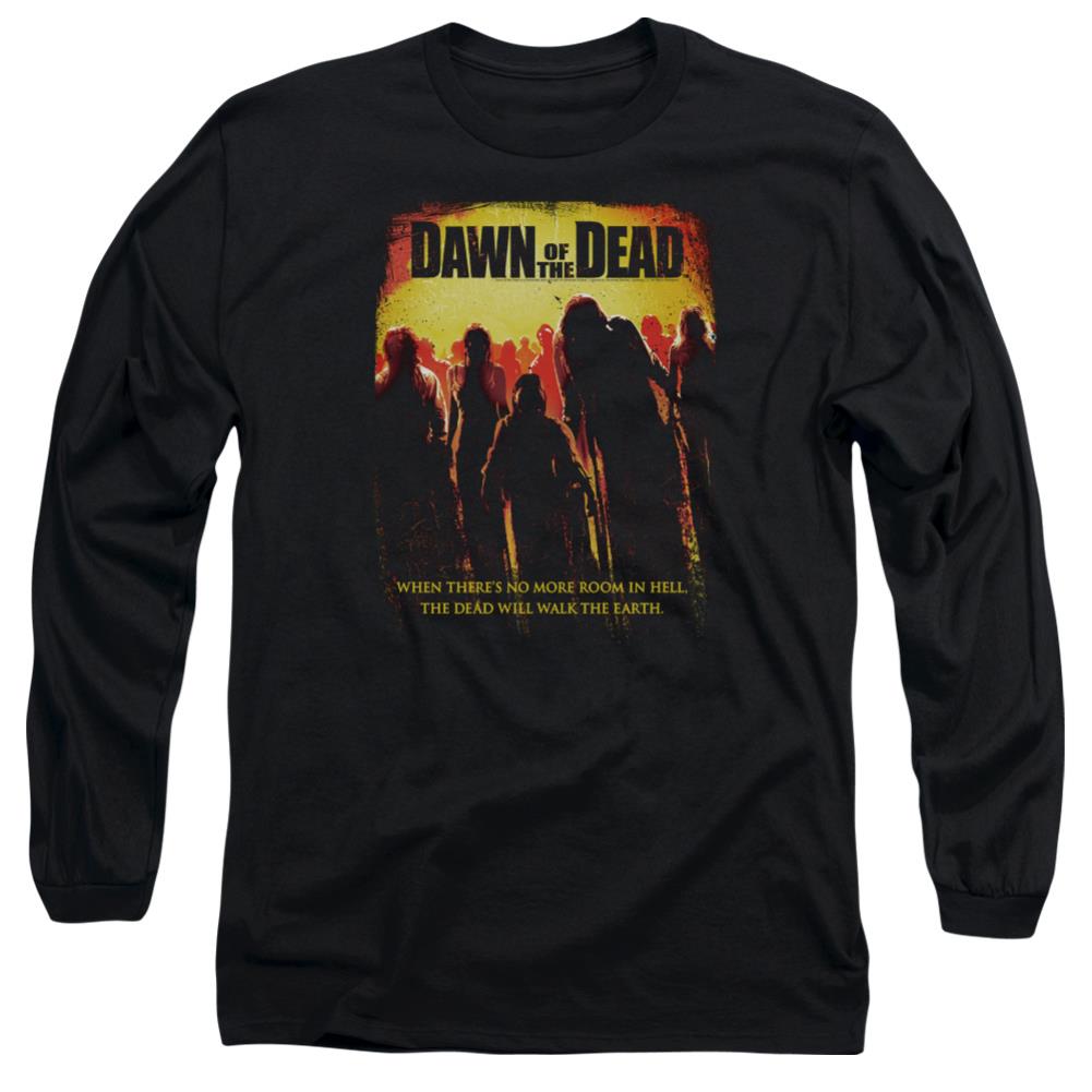 Dawn Of The Dead Title Men's 18/1 Cotton Long-Sleeve T-Shirt