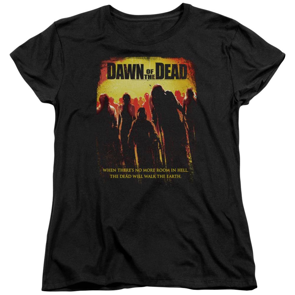 Dawn Of The Dead Title Women's 18/1 Cotton Short-Sleeve T-Shirt