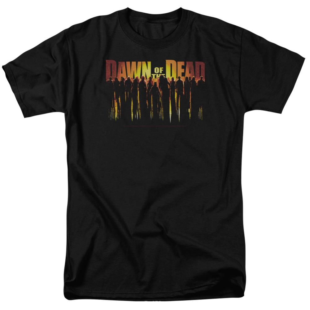 Dawn Of The Dead Walking Dead Men's 18/1 Cotton Short-Sleeve T-Shirt