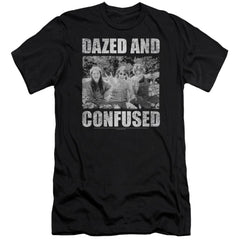 Dazed And Confused Rock On Men's Ultra-Soft 30/1 Cotton Slim Short-Sleeve T-Shirt