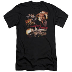 Delta Force Action Pack Men's Ultra-Soft 30/1 Cotton Slim Short-Sleeve T-Shirt
