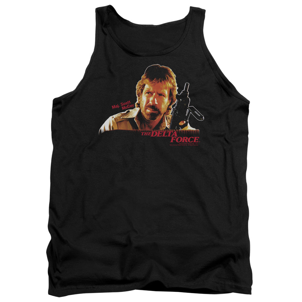 Delta Force Maj Scott McCoy Men's 18/1 Cotton Tank Top