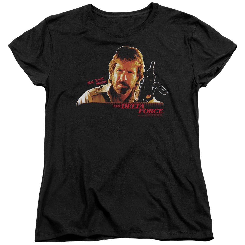 Delta Force Maj Scott McCoy Women's 18/1 Cotton Short-Sleeve T-Shirt