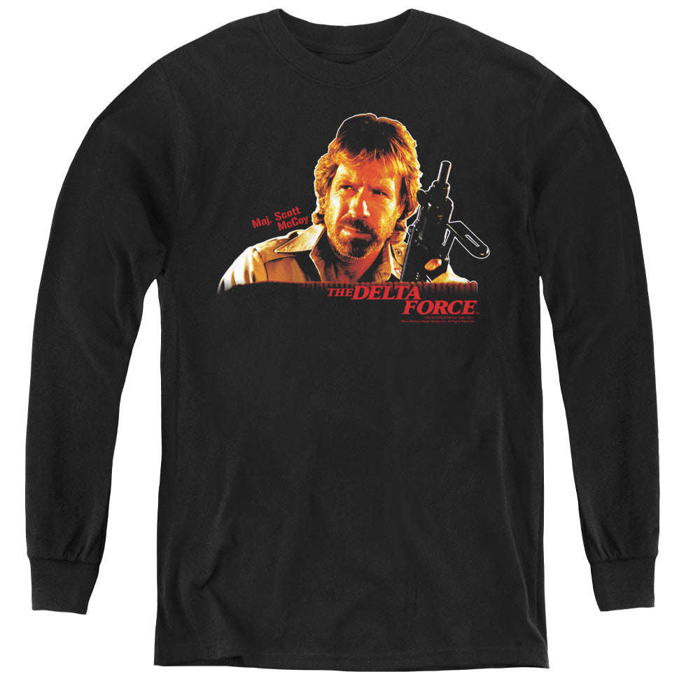 Delta Force Maj Scott McCoy Youth Long-Sleeve T-Shirt