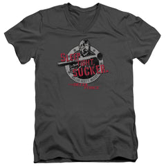 Delta Force Sleep Tight Men's 30/1 Cotton Slim V-Neck T-Shirt