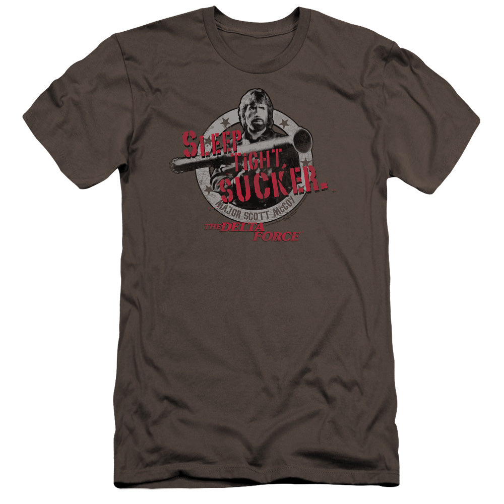 Delta Force Sleep Tight Men's Ultra-Soft 30/1 Cotton Slim Short-Sleeve T-Shirt
