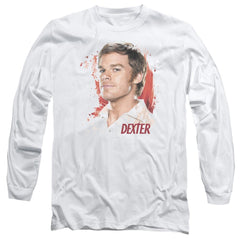 Dexter Blood Splatter Men's 18/1 Cotton Long-Sleeve T-Shirt