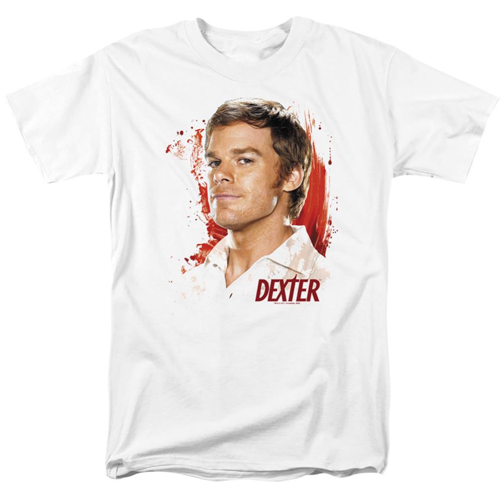 Dexter Blood Splatter Men's 18/1 Cotton Short-Sleeve T-Shirt